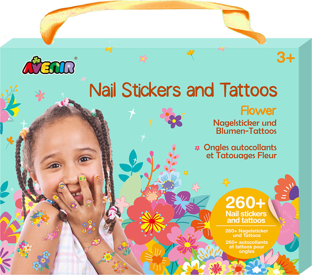Nail Stickers & Tattoos - Flower