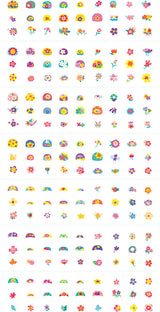 Nail Stickers & Tattoos - Flower