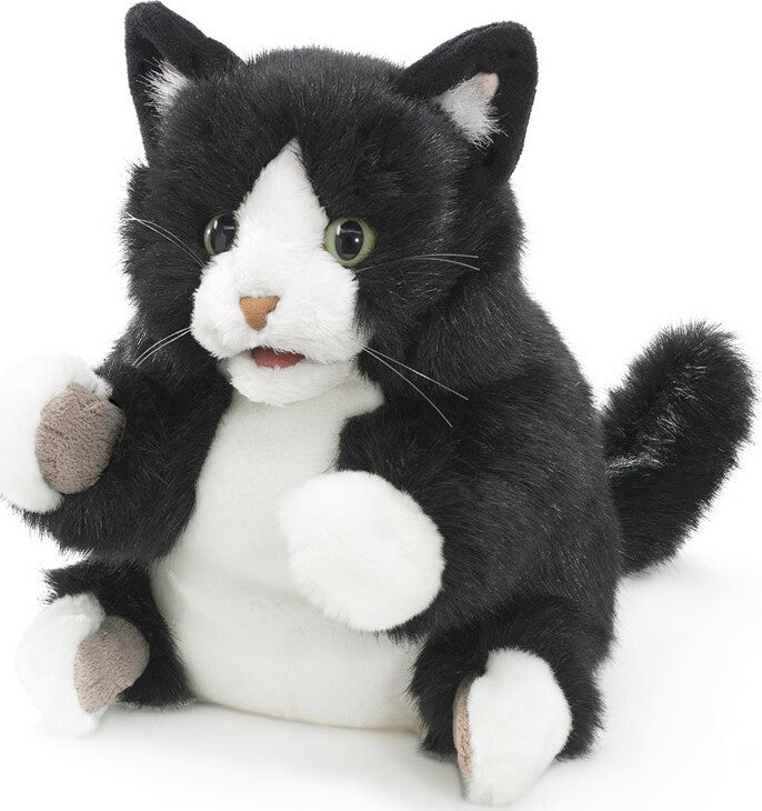 Tuxedo Kitten Puppet – Granville Island Toy Company