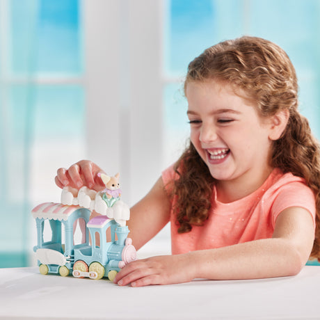 Calico Critters - Floating Cloud Rainbow Train