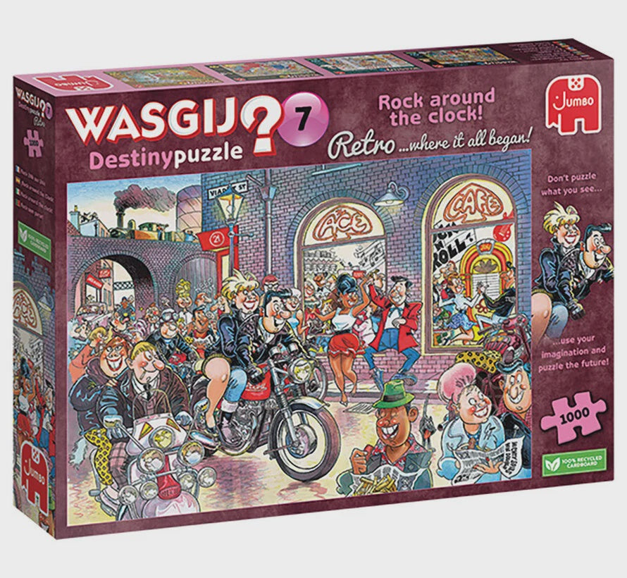 1000pc Wasgij Ret7-Rock/Clock