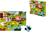 Tactile Puzzle "farm Animals"  20 Pcs