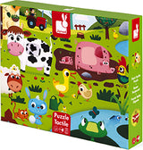 Tactile Puzzle "farm Animals"  20 Pcs
