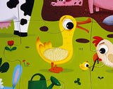 Tactile Puzzle "farm Animals"  20 Pcs