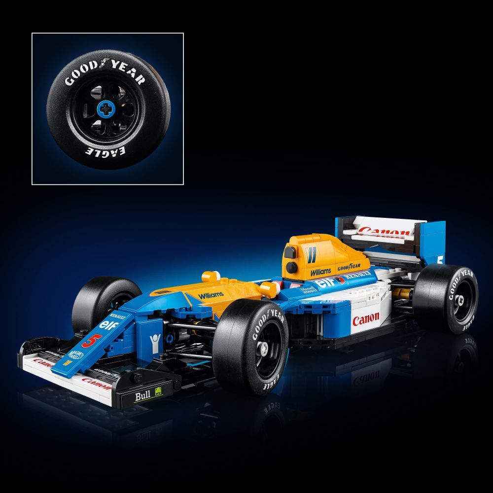 LEGO Icons: Williams Racing FW14B & Nigel Mansell