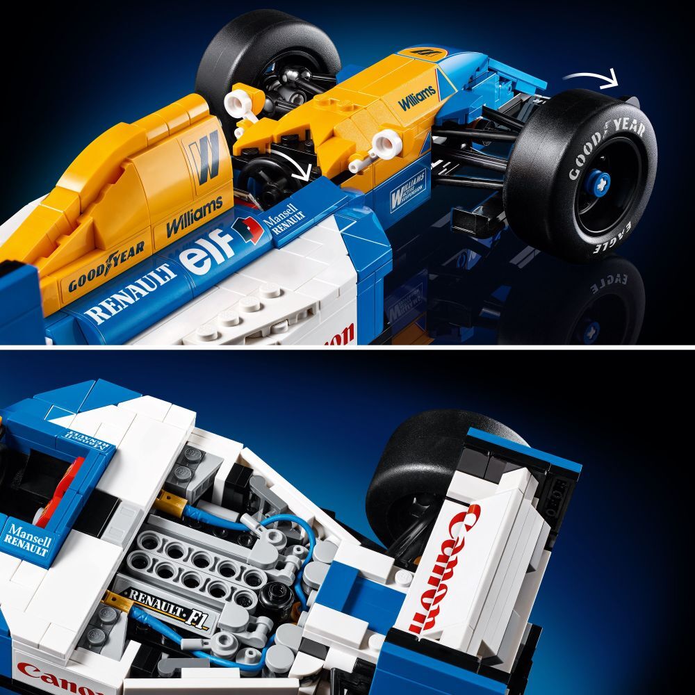 LEGO Icons: Williams Racing FW14B & Nigel Mansell