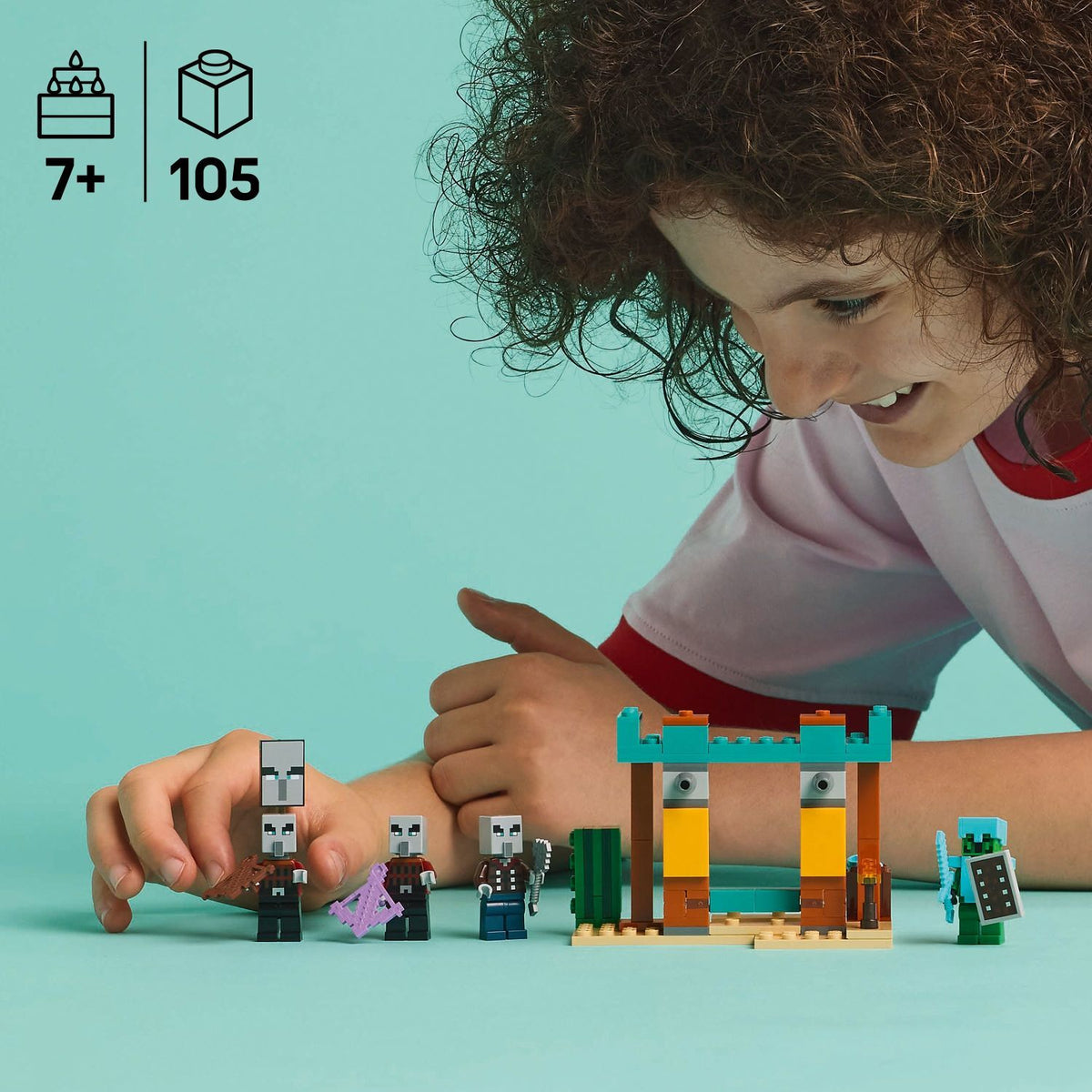 LEGO Minecraft: The Illager Desert Patrol