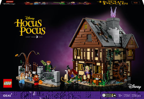 LEGO® Ideas Disney Hocus Pocus: The Sanderson Sisters' Cottage