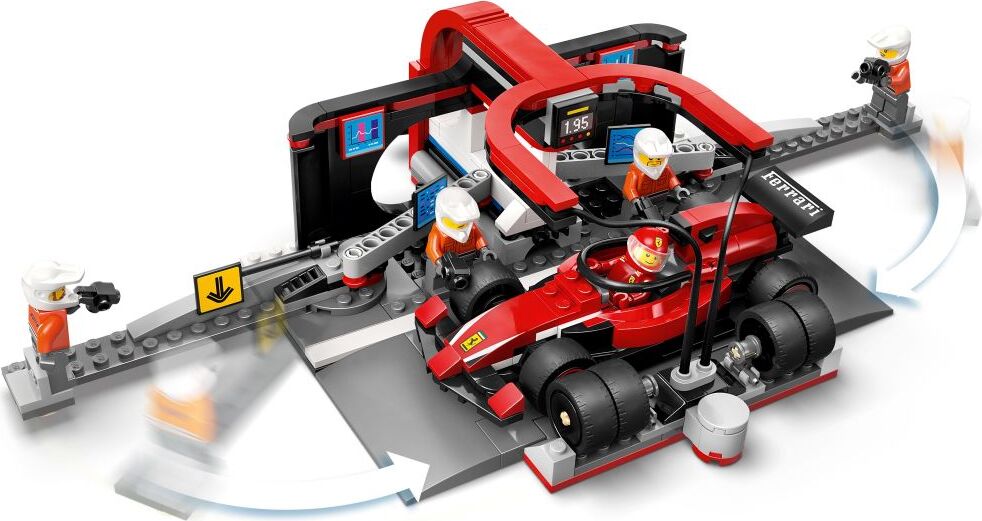 LEGO City Formula 1: F1® Pit Stop & Pit Crew with Ferrari Car