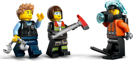 LEGO City Great Vehicles: Helicopter, Fire Truck & Submarine Remix