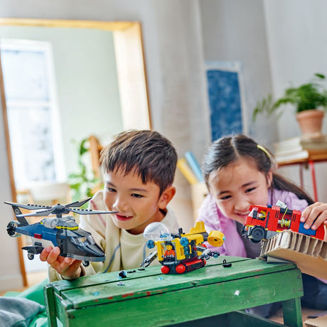 LEGO City Great Vehicles: Helicopter, Fire Truck & Submarine Remix