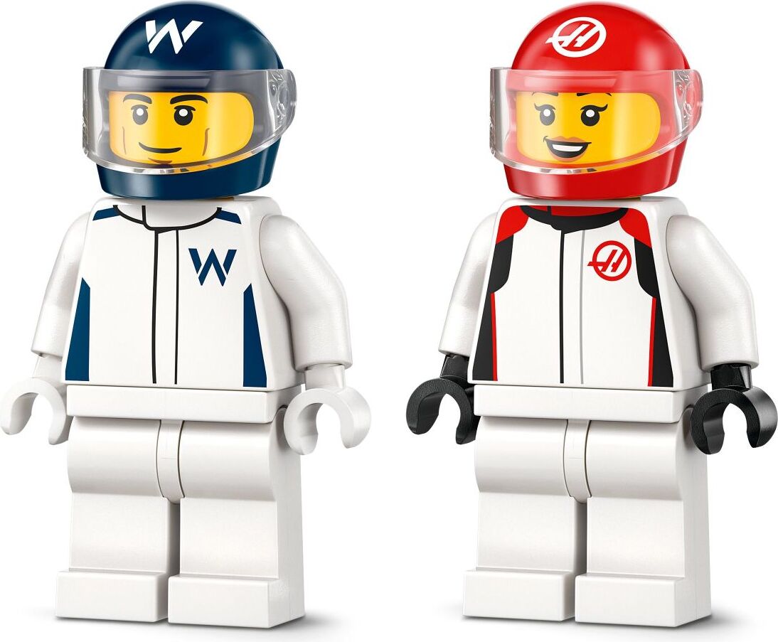 LEGO City Formula 1: F1® Williams Racing & Haas F1® Race Cars