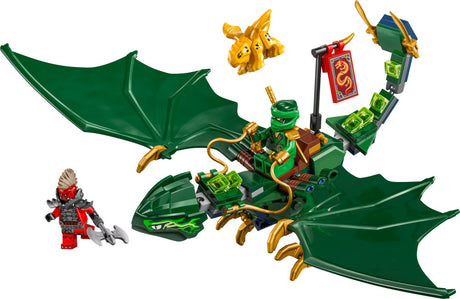 LEGO Ninjago: Lloyd's Green Forest Dragon