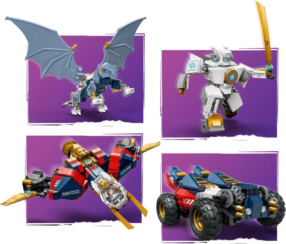 LEGO Ninjago: Zane's Ultra Combiner Mech