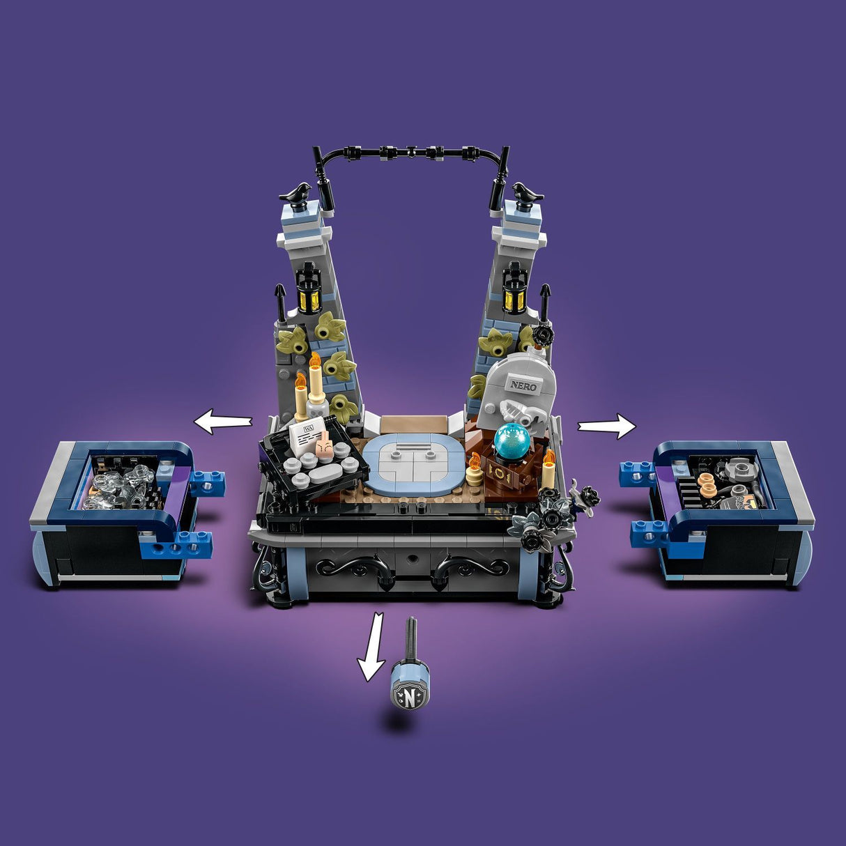 LEGO Wednesday: Wednesday Addams Figure