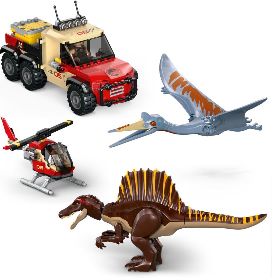 LEGO Jurassic World: Spinosaurus & Quetzalcoatlus Air Mission