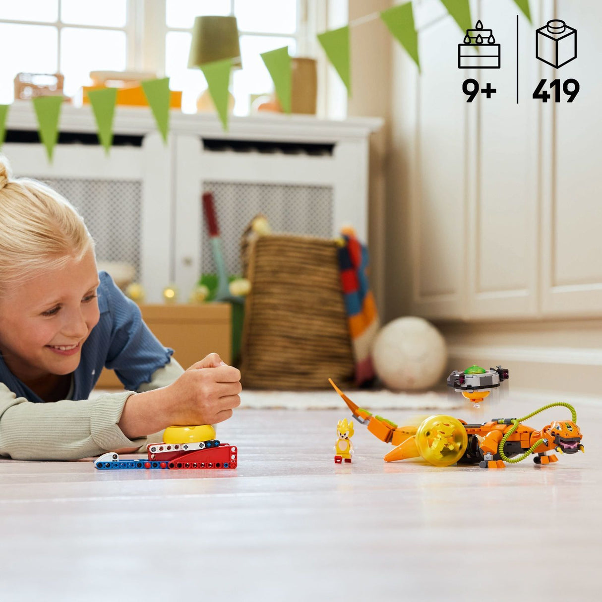 LEGO Sonic: Super Shadow vs. Biolizard