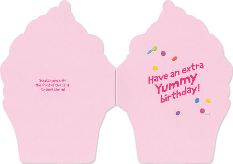 Cherry Cupcake Scratch & Sniff Card