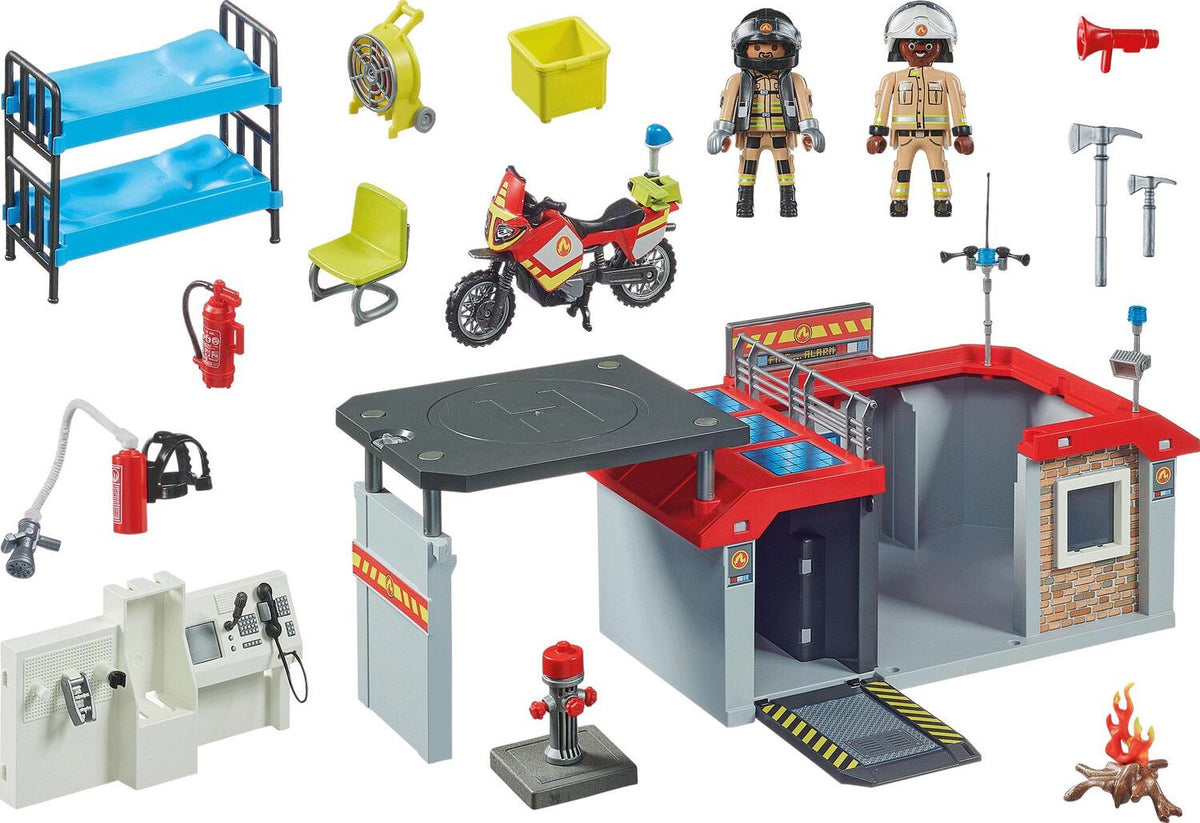 Playmobil Take Along Fire Station