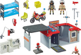 Playmobil Take Along Fire Station