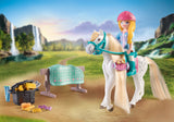 Playmobil Washing Station with Isabella and Lioness