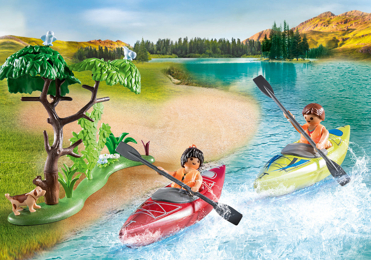 Playmobil Camping with Campfire