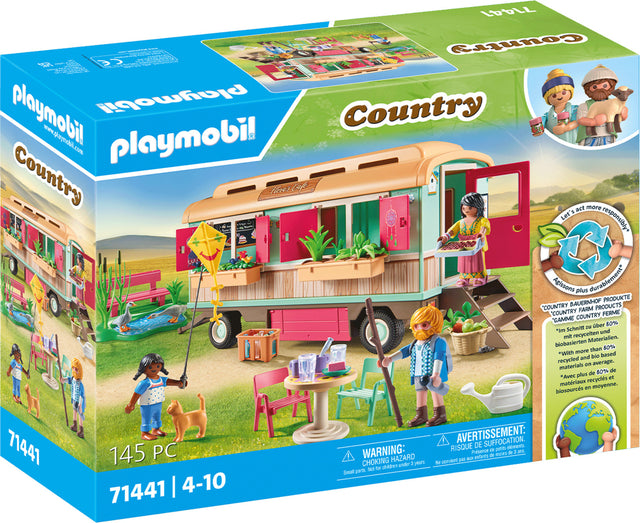 Playmobil Cozy site trailer cafe