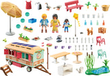 Playmobil Cozy site trailer cafe