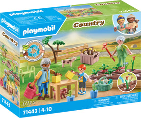 Playmobil Idyllic vegetable garden with grandparents