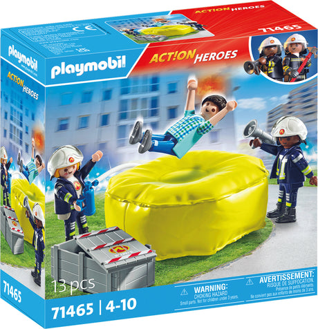 Playmobil Firefighter with air pillow
