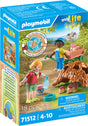 Playmobil Children with Hedgehog family