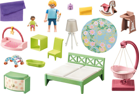 Bedroom with Baby Corner