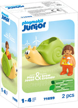 Playmobil Junior: Rocking Snail with Rattle Feature