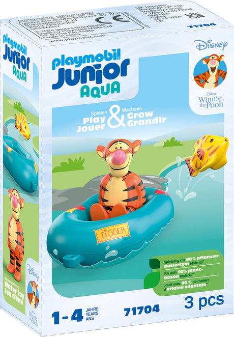 Playmobil Junior & Disney: Tigger's Rubber Boat Ride