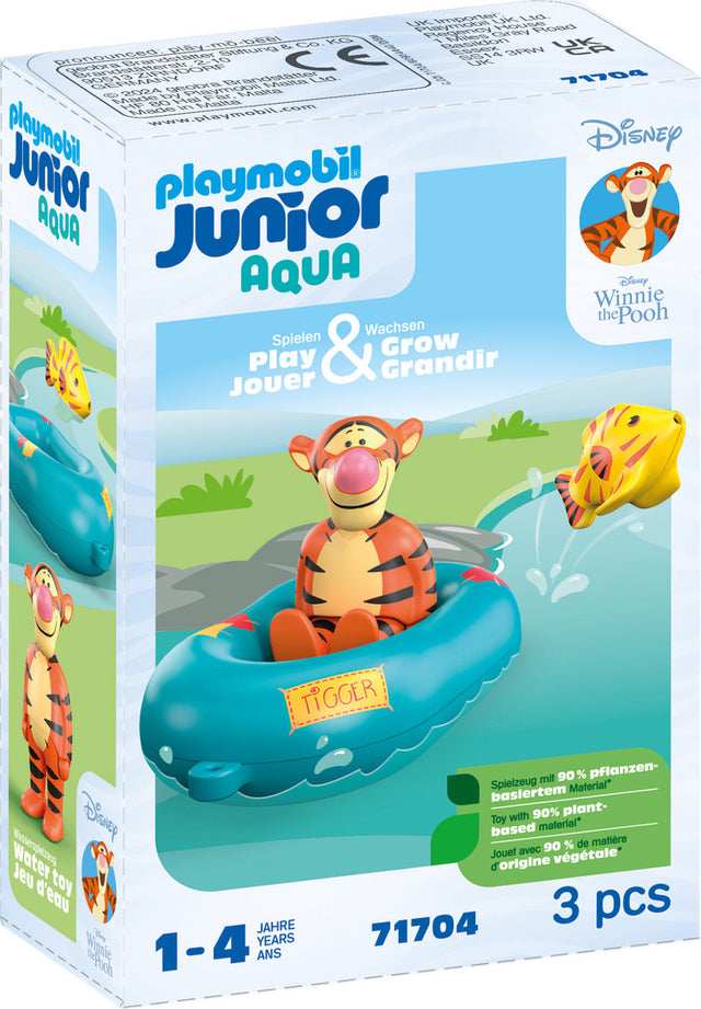 Playmobil Junior & Disney: Tigger's Rubber Boat Ride