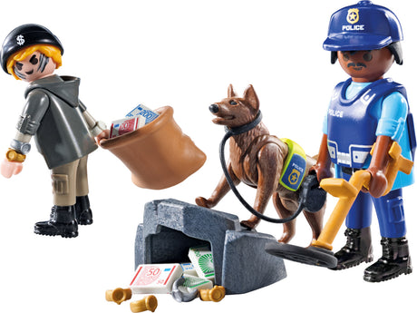 Police Search with dog