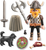 Viking with Guard Dog