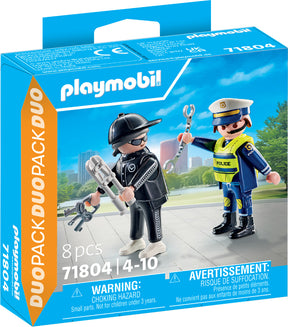 DuoPack Policeman and Burglar