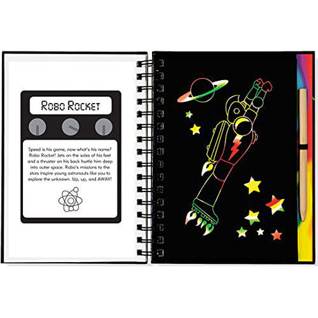 Scratch and Sketch Robots - Trace Along (Scratch & Sketch)