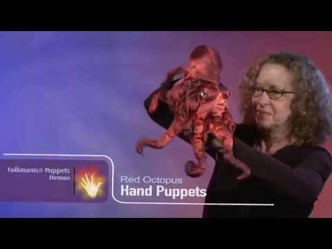 Octopus, Red Puppet