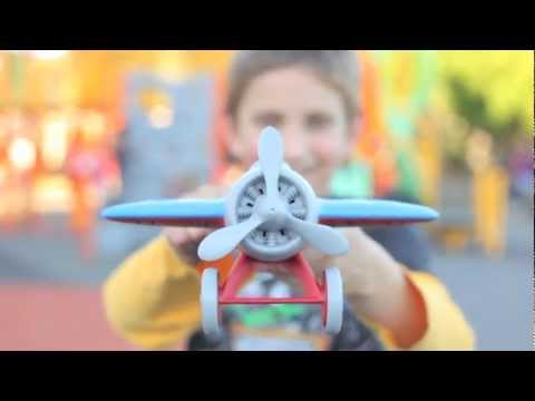 Green Toys: Airplane - Red