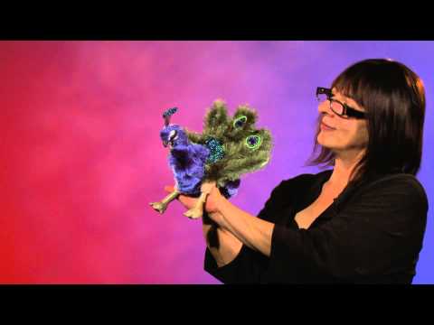 Peacock, Small Puppet