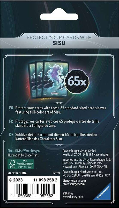 Disney Lorcana: Rise of the Floodborn TCG Card Sleeve Pack - Sisu