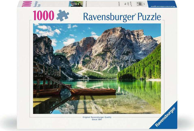 Pragser Wildsee, South Tyrol, Italy 1000 Pc Puzzle