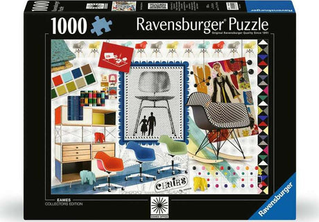 Eames Design Spectrum (1000 Piece Puzzle)