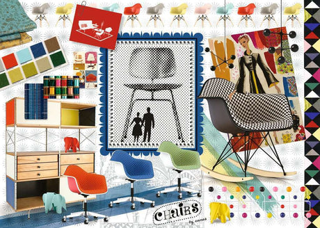 Eames Design Spectrum (1000 Piece Puzzle)