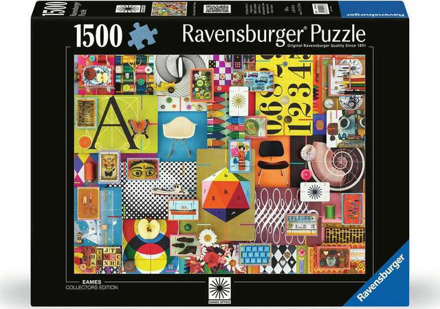 Eames House of CardsTM (1500 Piece Puzzle)