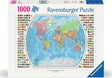 Political World Map (1000 Piece Puzzle)
