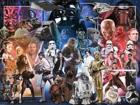 Jigsaw Puzzle Star Wars Whole Universe - 1500 Pieces Puzzle