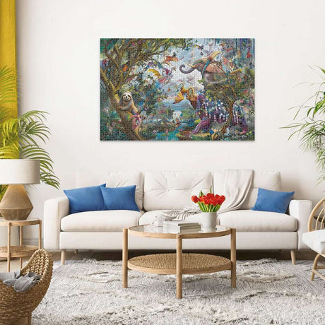 Jigsaw Puzzle Tropical Dragons - 4000 Pieces Puzzle